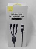 Baseus Flash Serie Two-for-three DataCable U+C to M+L+C 100W