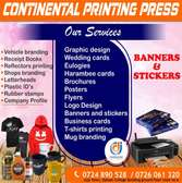Graphic design, printing & branding services