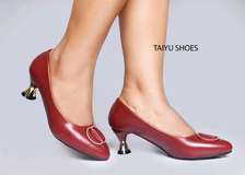 Low trendy heels