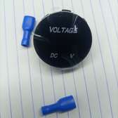 12V-24V ROUND VOLTMETER