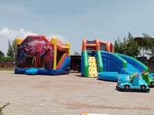Play items  ; bouncing castles, trampolines, pool etc