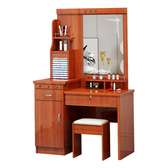 Dressing table with a mirror