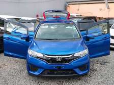 Honda fit non hybrid 2017 model fully loaded blue color
