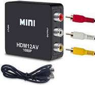 Mini HDMI to AV converter
