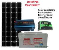 sunnypex solar fullkit 150watts