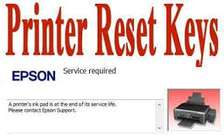 A printer's ink pad is at the end of its service life