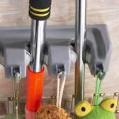 ♦️Heavy mop holder with hooks