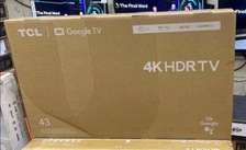 43 TCL smart Google UHD 4K Television - Mega Sale