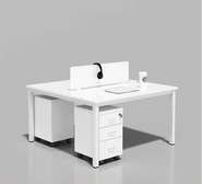 2 Way Metal Frame Office Workstation Desk