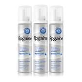 Men's Rogaine 5% Minoxidil Foam for Hair Regrowth, 3 pack