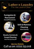 Sofa Cleaning , fumigation and laundry services