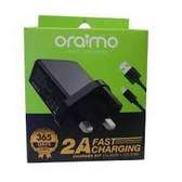 Fast Charging Android 2A Charger For Smart Phones-BLACK