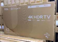 43 inch TCL Google smart UHD Television