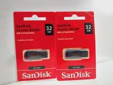SanDisk Cruzer Blade USB Flash Drive, USB 2.0, 32GB - Black
