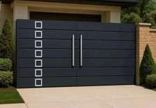 Premium heavy duty modern steel sliding gates