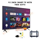 43" smart tv with free
