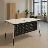 Modern Minimalist WhiteTable for Study or Office Use