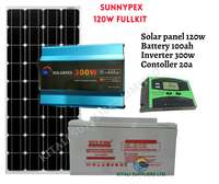 sunnypex solar fullkit 120watts