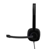 Logitech H151 – 3.5mm Multi-Device Stereo Headset – Black