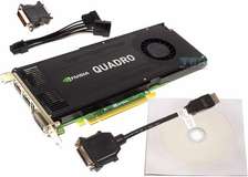 Nvidia Quadro K4000 3GB PCIe 2xDVI 2xDP Graphics Card