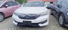 Honda Accord hybrid white 2018