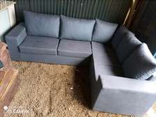 L-shaped sofa with two arms