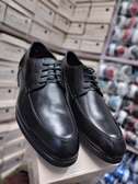 Empire Design Leather Official Shoes Men Black Laced Shoes