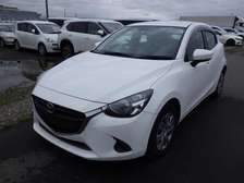 Mazda Demio white color fully loaded 2017 model