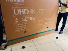 HISENSE 75 INCHES SMART UHD/4K FRAMELESS TV