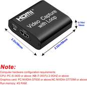 4K Audio Video Capture Card,  3.0 HDMI Video Capture