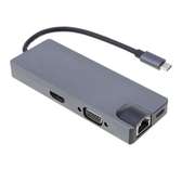 8 IN 1 Type C to Hdmi with Vga