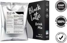 Black Latte Dry Drink Black Charcoal Latte from HENDEL LLC
