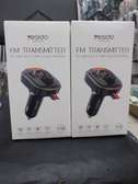 Bluetooth FM Transmitter & Car Charger Yesido for Y45 Black