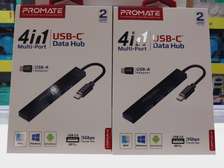 4-in-1 Multi-port USB-C Data Hub-promate