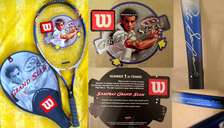 Tennis Racquet / Wilson Titanium Pete Sampras Autograph