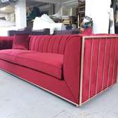 Channel pattern sofa