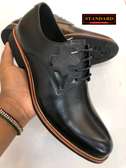 Comfy Black Leather Shoes