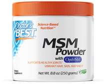 Doctor's Best MSM Powder with OptiMSM, 250 Grams
