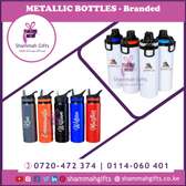 METALLIC WATER BOTTLES - Customized