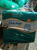 Adult diapers, adult pants and underpads