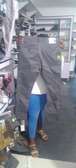 Black Casual Cotton Blend Pants Versatile Fit