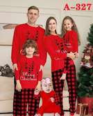 christmas pajamas outfit for both adult and kids
