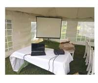 Projector screens and projectors for hire5