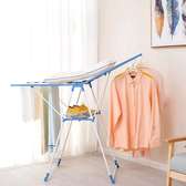 Foldable and portable cloth drying rack