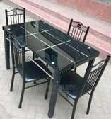 Home dining table with chairs