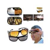 2 In 1 Night Driving Wrap Around Glasses