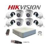 8 HD CCTV Camera Full Kit ( With Night Vision + 100M Cable)