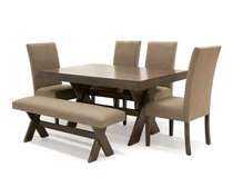 modern rectangular table dining set