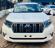 Make Toyota Land cruiser Prado TX white color 2019 model.