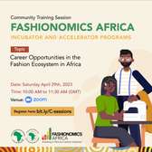 Career Opportunities in the Fashion Ecosystem in Africa  